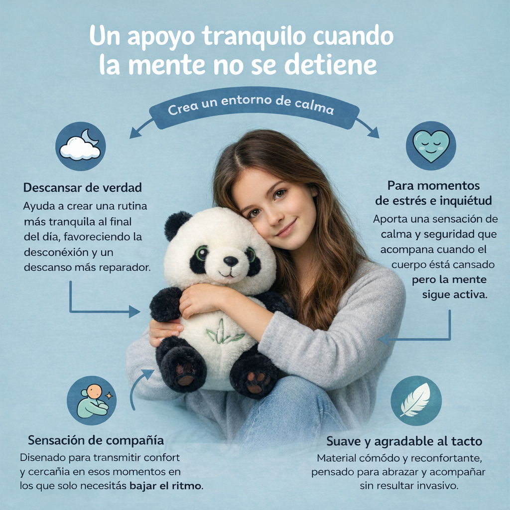 Peluche que Respira con Luz Suave